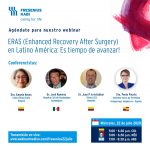 Webinar Anestesia - 22 de Julio - ERAS en Latinoamérica