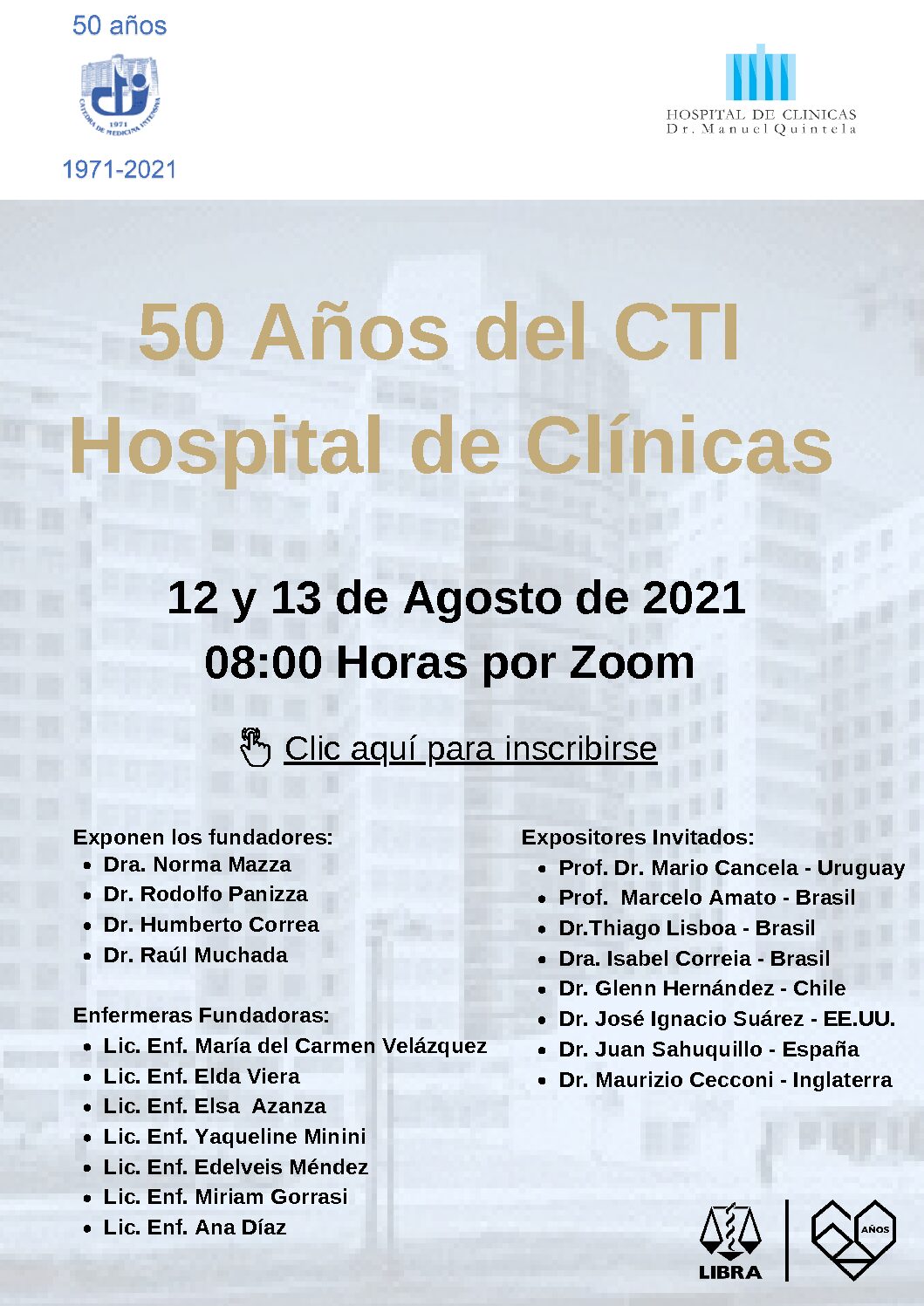 50 Años del CTI Hospital de Clínicas (2)